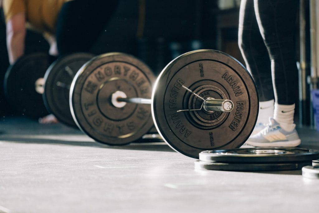 Weight training, gym